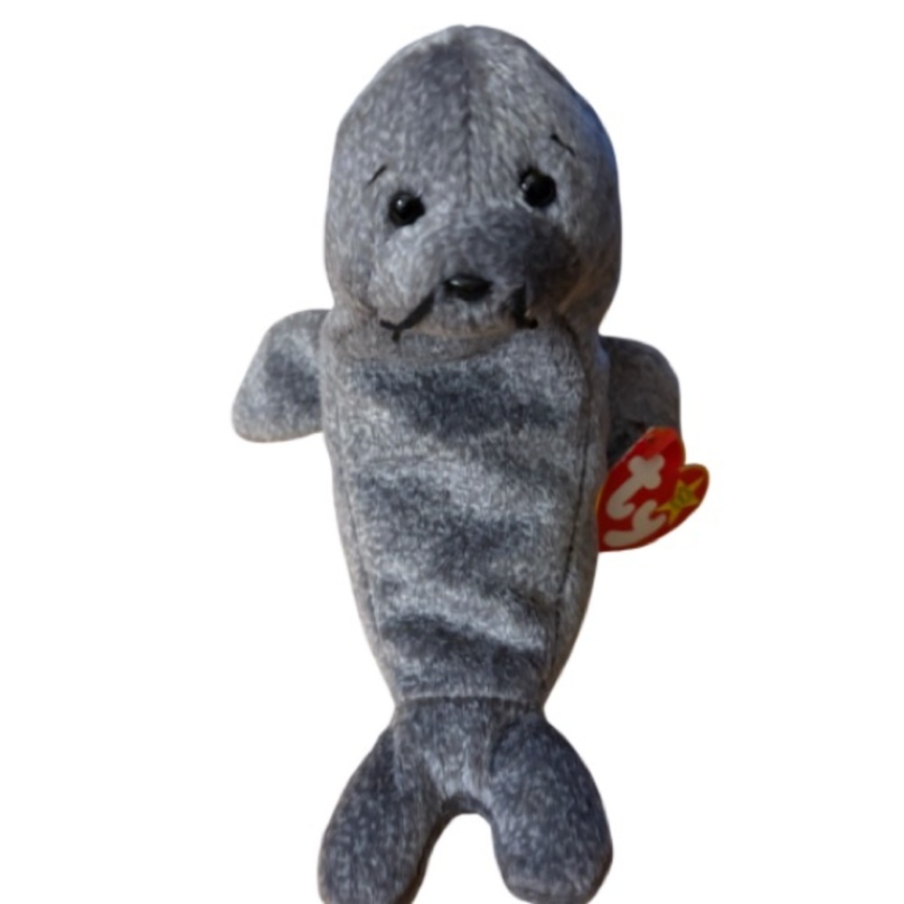 EXTREMELY RARE Ty "Slippery" The Seal Beanie Baby! RAREST Tag Errors!